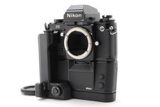 ALMOST UNUSED Nikon F3 HP SLR Film Camera w/MD-4 MK-1 JAPAN