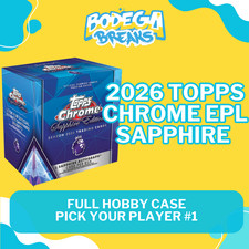 Adama Traoré -2026 Topps Premier League Sapphire - Full Case Break