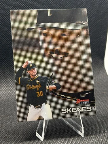 2025 Bowmans Best Paul Skenes Pixel Portraits Card #P-14