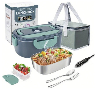 Cordless Electric Lunch Box for Adults Rechargeable Heated Lunch Box Food Warmer