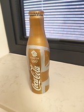 Coca-Cola London 2012 Olympics Collectible Gold Bottle Not Opened & Sealed 250ml