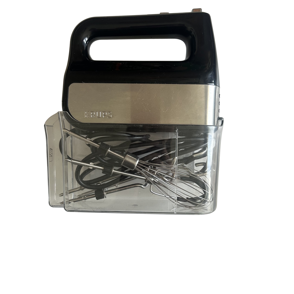 Krups Model GN492851 - Black Stainless Digital 10 Speed Hand Mixer