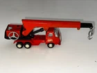 Orange Tiny Tonka  Extension Crane Truck Japan-made HTF