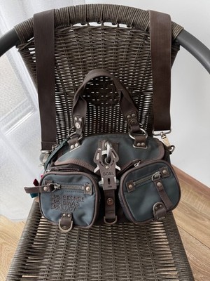 VTG George Gina & Lucy Streetwear Blue Gimme 5 Bag