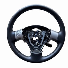 2009-2013 Toyota Corolla S Steering Wheel Black Leather With Switches Oem Mint 2009-2013 Toyota Corolla S Steering Wheel Black Leather With Switches Oem Mint