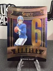 2025 Panini Select - Select Numbers Jaxson Dart #16 (RC) Giants