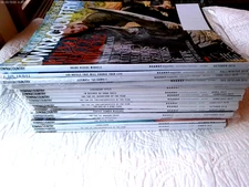 TOWN & COUNTRY MAGAZINE X17 2015 to 2019 OVER 2,400 PAGES CELEBRITY FASHION HOME