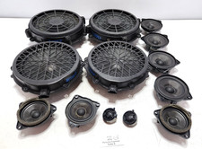 11-18 Oem Porsche Cayenne Turbo 958 Front Rear Left Right Dash Door Speaker Set