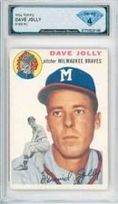 1954 Topps DAVE JOLLY #188 Rc 💎 DSG 4 VG/EX
