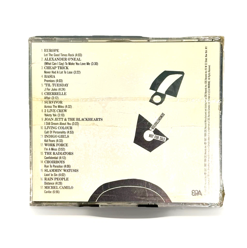 TAKE A HIT 17 Various Artists PROMO CD [New/Sealed] 1989 CBS Records Foto 2 de 2