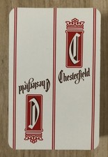 Pack of vintage Playing Cards advertising Chesterfield Cigarettes with 1 Joker