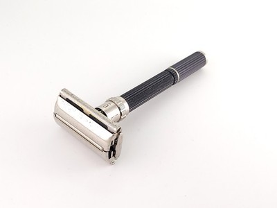 Gillette Super 109 Black Adjustable Rare No Date Code Cleaned VTG Safety Razor