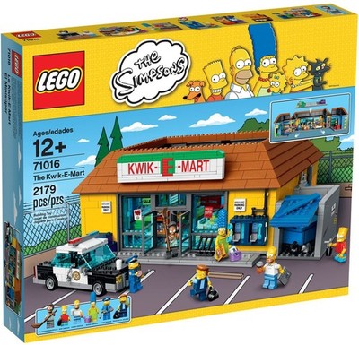Simpsons House Lego Kwik E Mart Bricklink Lego 71016 The Simpsons