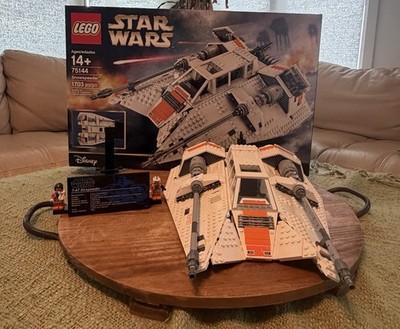 100% Complete LEGO Star Wars: Snowspeeder (75144) With Figs Box and Manual