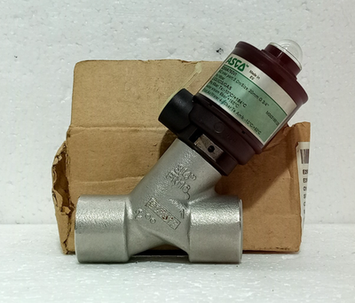#ad ASCO E290A792VI PRESSURE OPERATED DIRECT ACTING ANGEL BODY PISTON SOLENOID VALVE $211.50