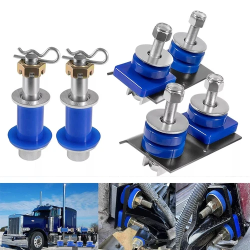 Hood Hinge Pivot Bushing Kits Mounting Bolt Set 13-04154 for Peterbilt 378 379 - Picture 1 of 12