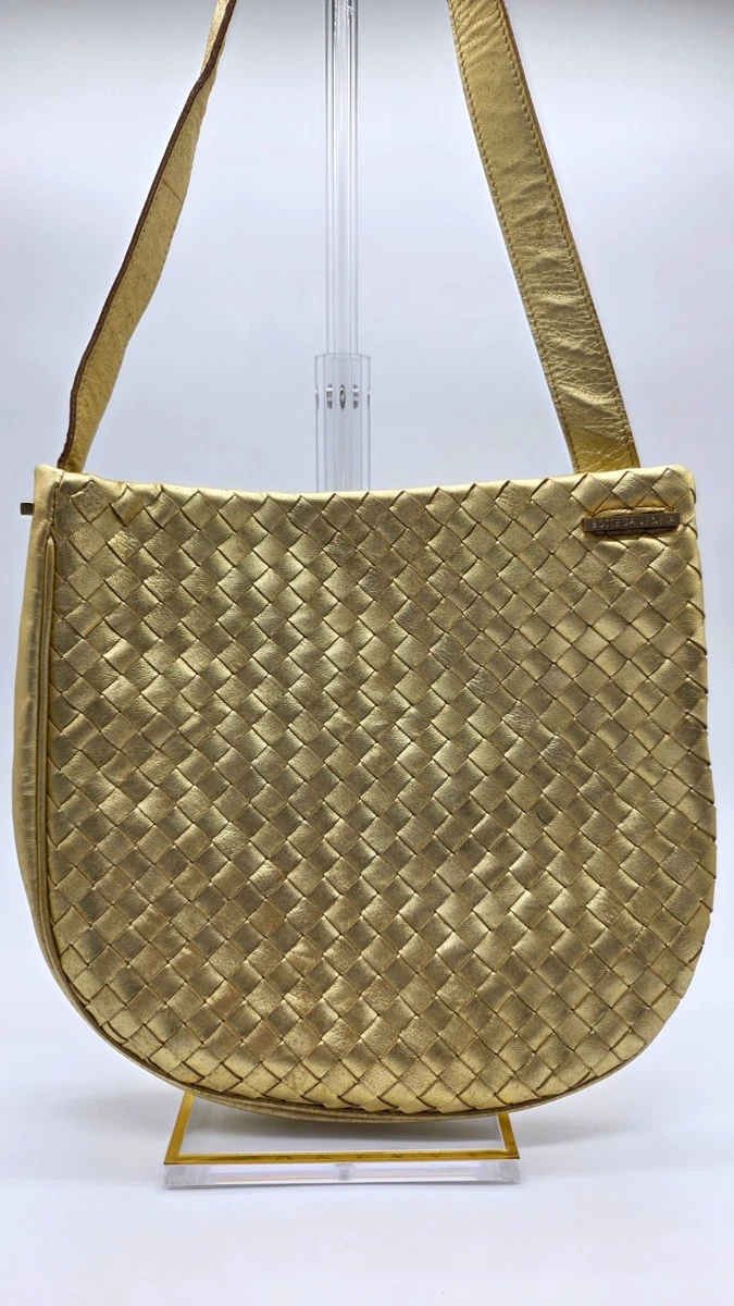 Bottega Veneta Leather Exterior Gold Bags & Handbags for Women for