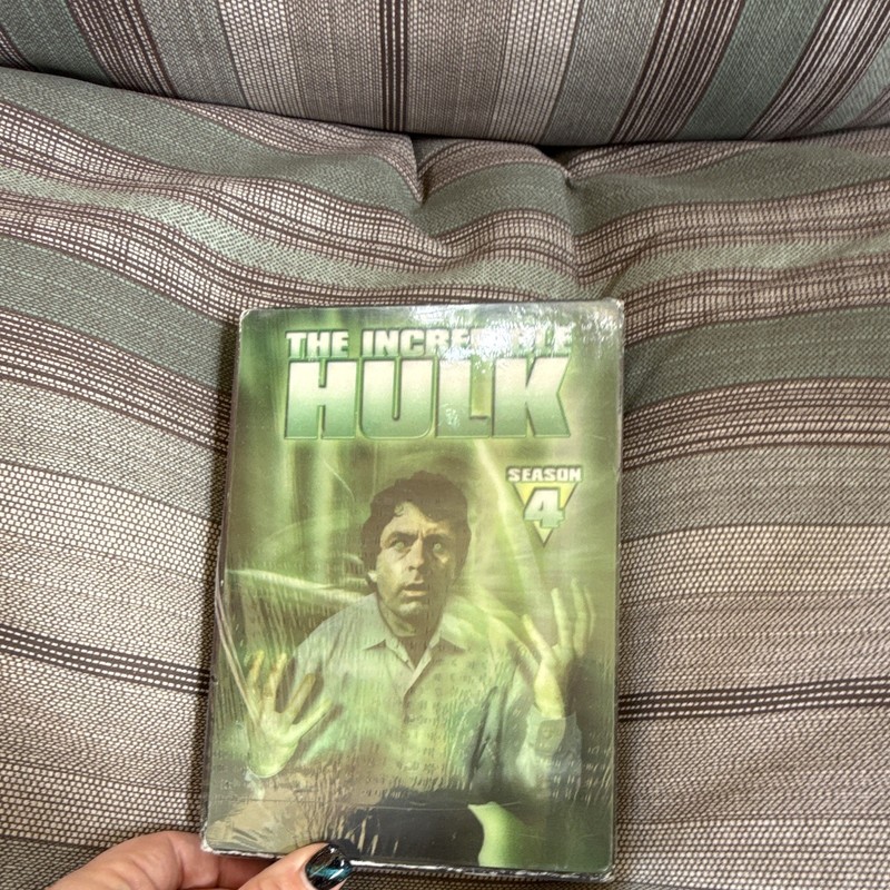 Universal The Incredible Hulk Season 4 DVD TV Series w/ Commentary NR Marvel