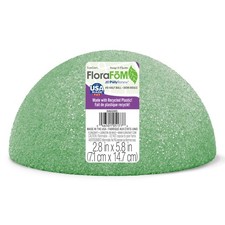 FloraCraft FloraF   M Half Ball 2.8 x 5.8 Inch Green