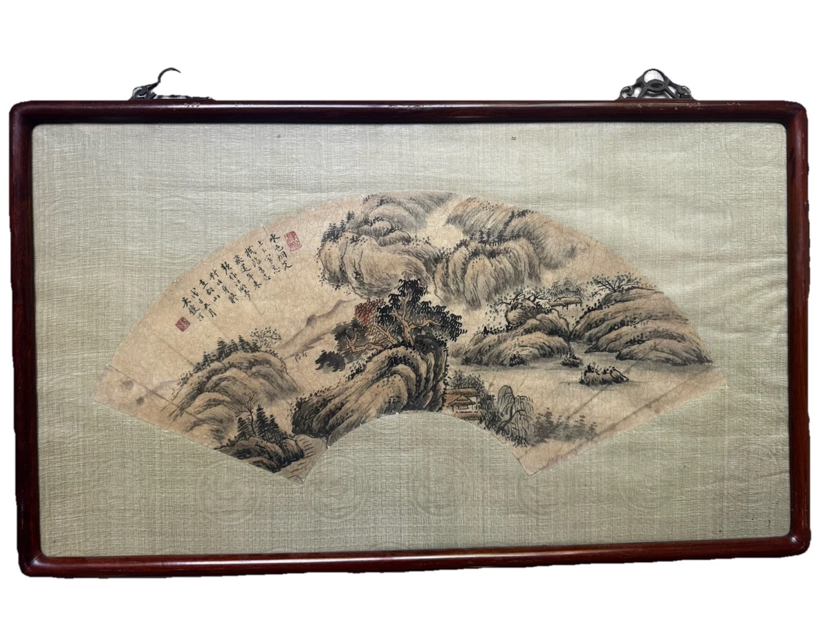 清朝印第安纳古董中国画作、画卷| eBay