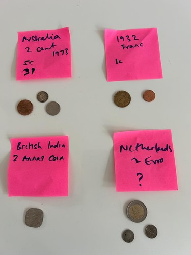 Mix of old coins joblot - Imagen 3 de 12