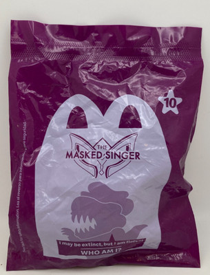 The Masked Singer #10 McDonald s Happy Meal Toy 2023