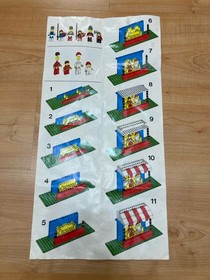 Lego vintage castle 383 Knight's Tournament complete with instructions