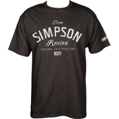 Team Simpson Racing Tee T Shirt Original Race Products 1959 Gray 50/50 ...