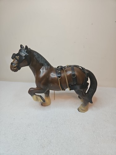 Vintage Plastic Clydesdale Horse Hong Kong - Picture 2 of 10
