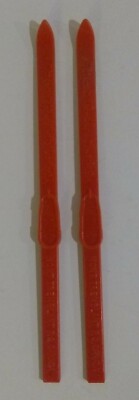 2 Mont Tremblant Canada Vintage Stir Sticks (Ski's)
