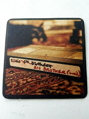 Vintage CARLING BLACK LABEL - Extra Cold Cat No'405 Bierdeckel / Untersetzer