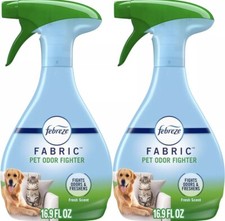 Febreze Odor-Fighting Fabric Refresher Pet Odor Fighter, 16.9oz, Pack of 2