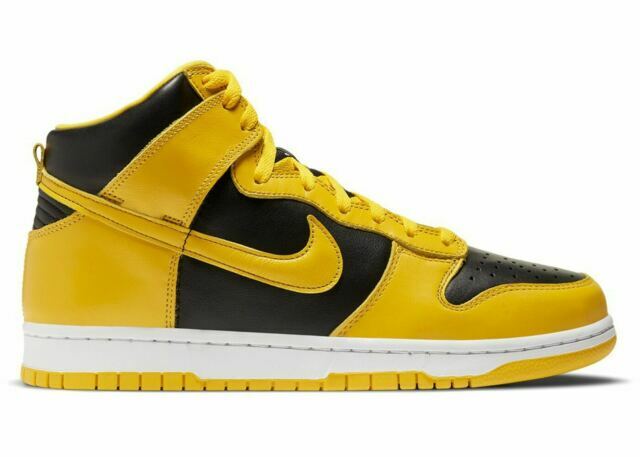 nike dunk high yellow