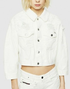 coated denim jacket womens