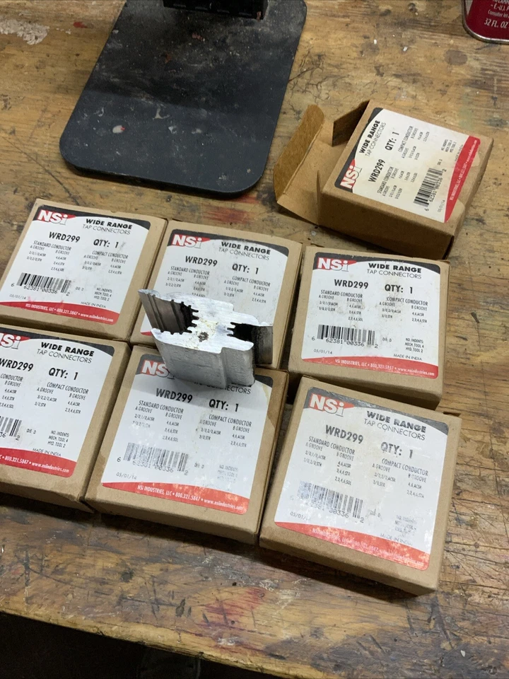 NSI WRD299 3/0-1/0 Wide Range Tap Compression Lot Of 7 - Image 2 of 4