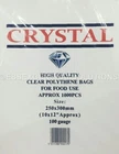 Food Bags Poly Bags Clear Food Grade Crystal