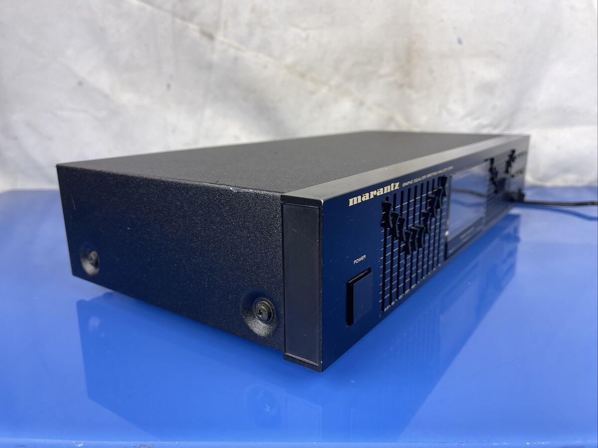 Marantz EQ551 Stereo Graphic Equalizer Spectrum Analyzer W Marantz EQ551 Stereo Graphic Equalizer Spectrum Analyzer W