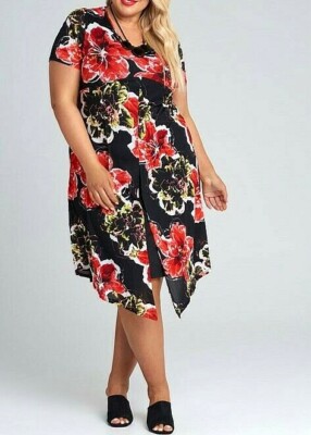 TS TAKING SHAPE plus size XS / 14 Frida Dress stretch easywear lined NWT rrp$130