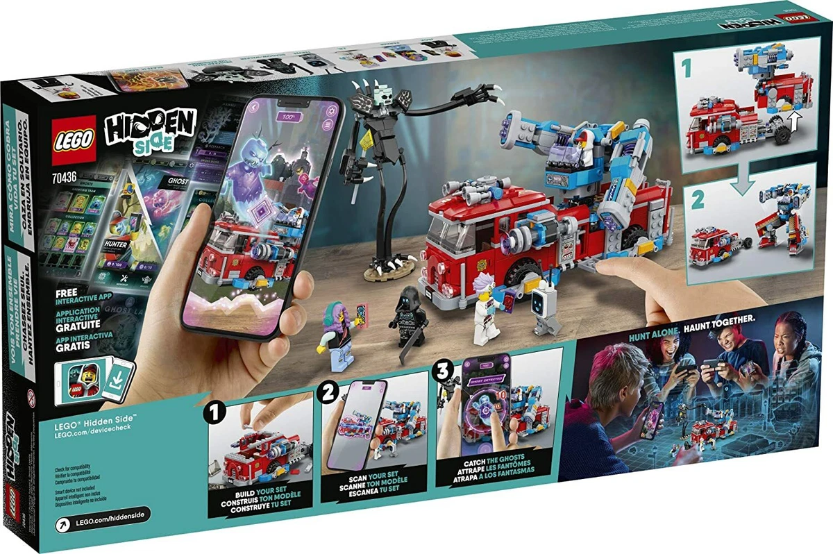 Lego hidden side phantom fire truck sales