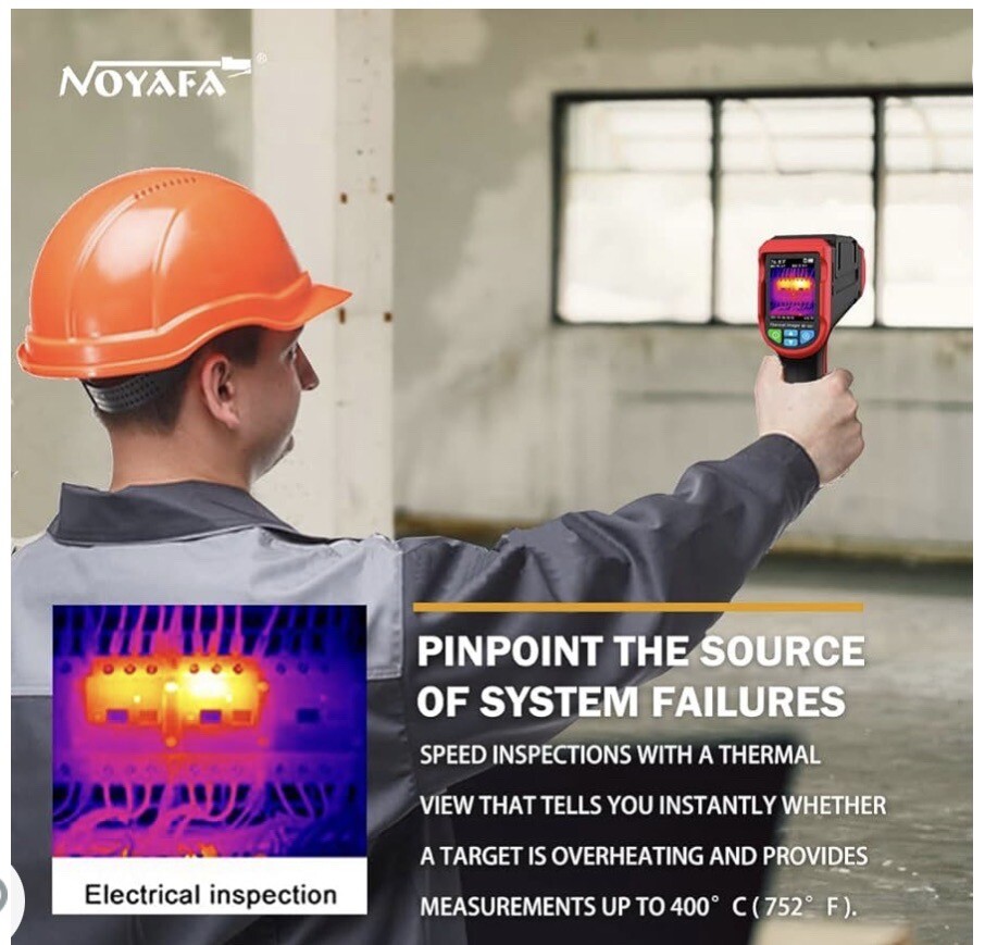 Noyafa Infrared Thermal Temperature Imager Camera With 16gb Heating