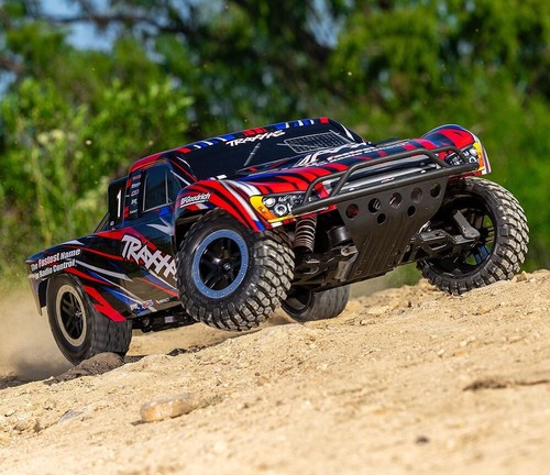 TRAXXAS# TRX58334-4-RED Slash 1/10 2WD Short-CourseTruck Rot RTR BL-2S Clipless - Bild 6 von 8