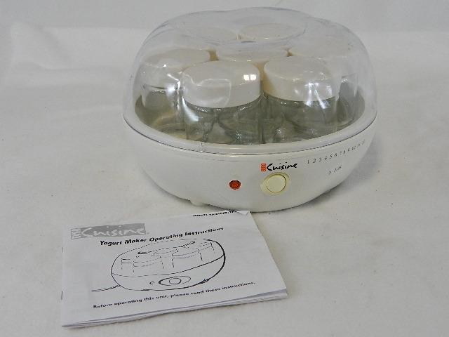 Euro Cuisine Electric Yogurt Maker For Natural Home-Made Euro Cuisine Electric Yogurt Maker For Natural Home-Made