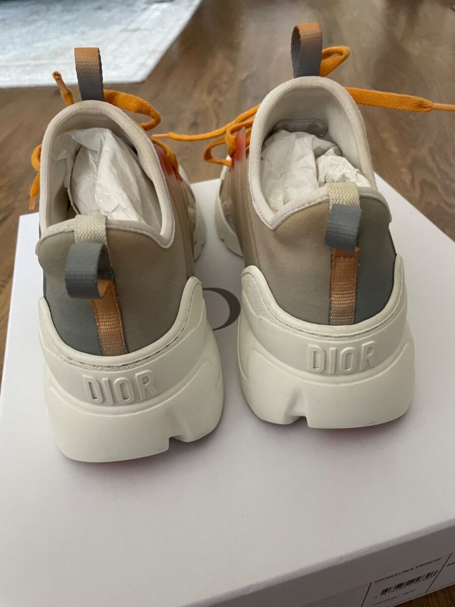 Dior D-connect Sneaker In 35g Water Grey size 37 | eBay Dior D-connect Sneaker In 35g Water Grey size 37 | eBay