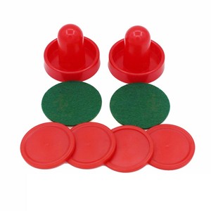 Air Hockey Replacement Accessories Puck Mallet Goalies Set For