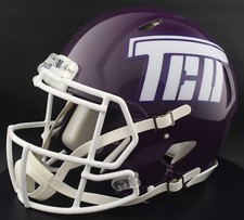 TEXAS CHRISTIAN TCU HORNED FROGS NCAA Riddell Speed AUTHENTIC Football Helmet
