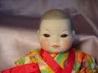 VINTAGE ORIENTAL STYLE CHINA HEAD & CLOTH BABY DOLL — photo 5