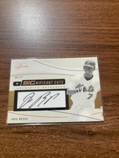 2004 Flair Significant Cuts Jose Reyes Autograph (16/25) Mets