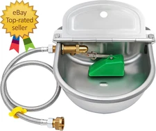 Automatic Water Dispenser for Dog Chicken Waterer Outdoor Dog Water Bowl Dispens