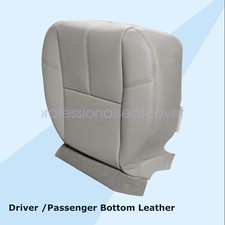 Driverpassenger Bottom Seat Cover Fits 2007 2008-14 Chevy Silverado Gray 833