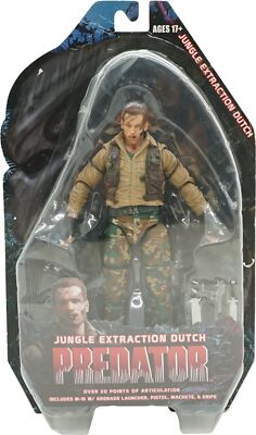 Neca Predator Jungle Extraction Dutch Neu